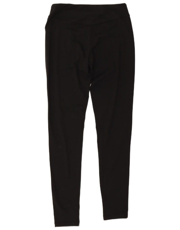 Arena Leggings Femininas UK 12 Médio Algodão Preto