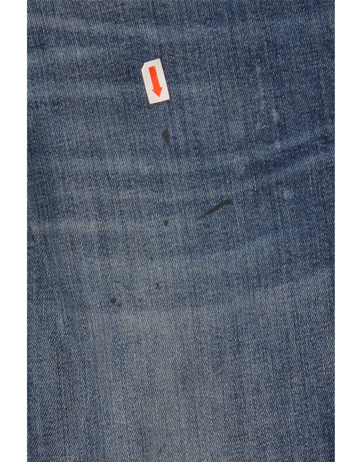 Tommy Hilfiger Masculino Bleecker Slim Jeans W33 L34 Azul Algodão