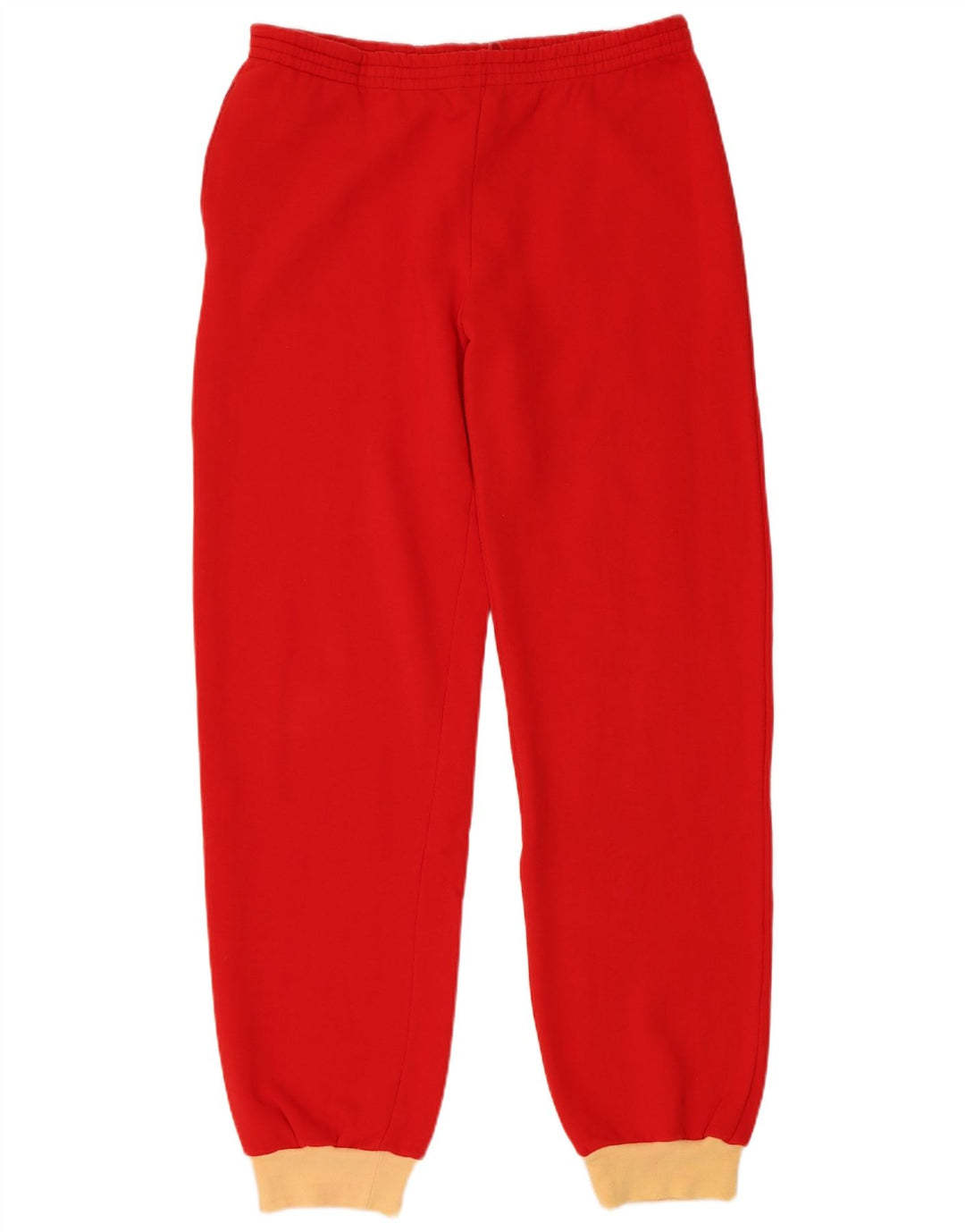 Fato de treino completo masculino vintage EU 48 algodão colorblock vermelho médio
