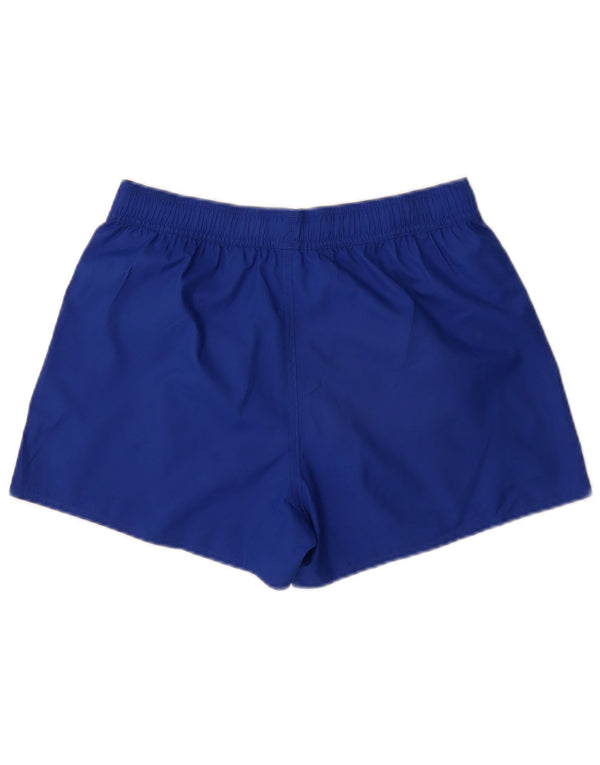 Shorts esportivos femininos Adidas UK 12 poliéster azul marinho médio