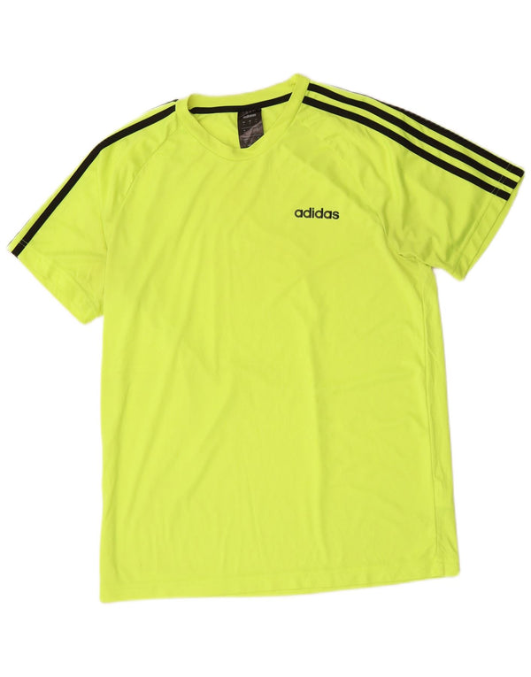 Camiseta Adidas Masculina Climalite Top Verde Médio Poliéster