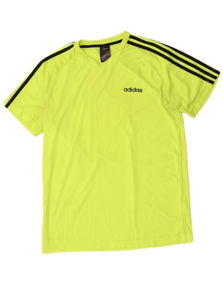Camiseta Adidas Masculina Climalite Top Verde Médio Poliéster