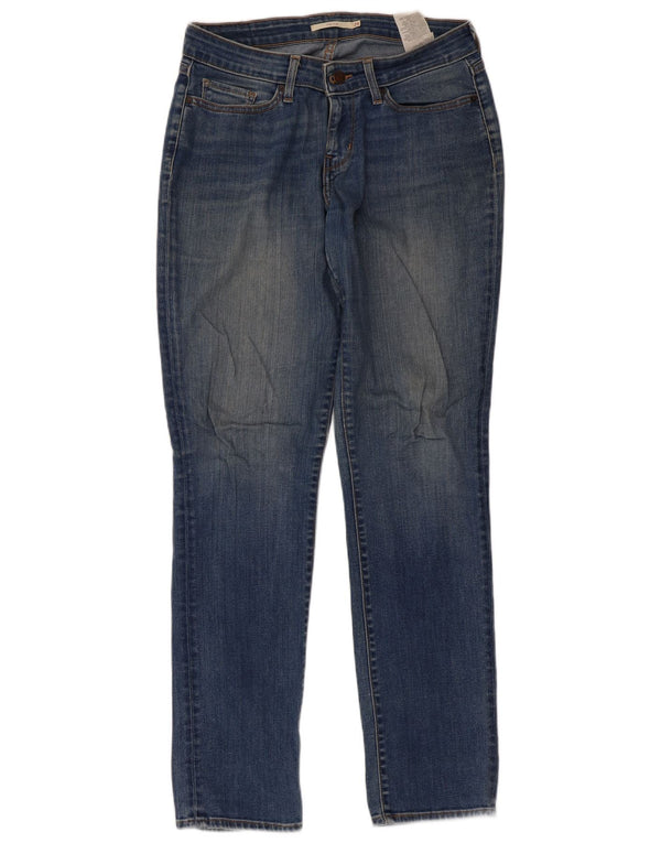 Calça jeans feminina Levi's 712 Slim W29 L32 azul algodão