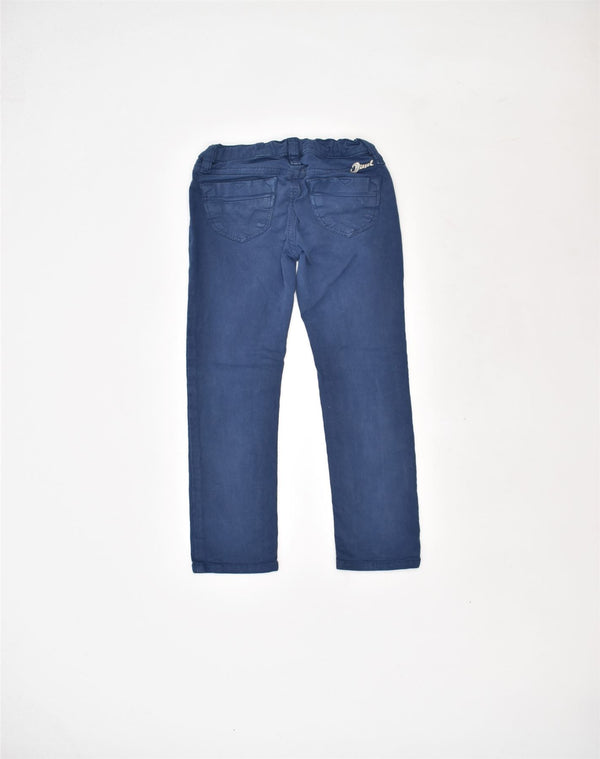 DIESEL Jeans retos para meninas 4-5 anos algodão azul