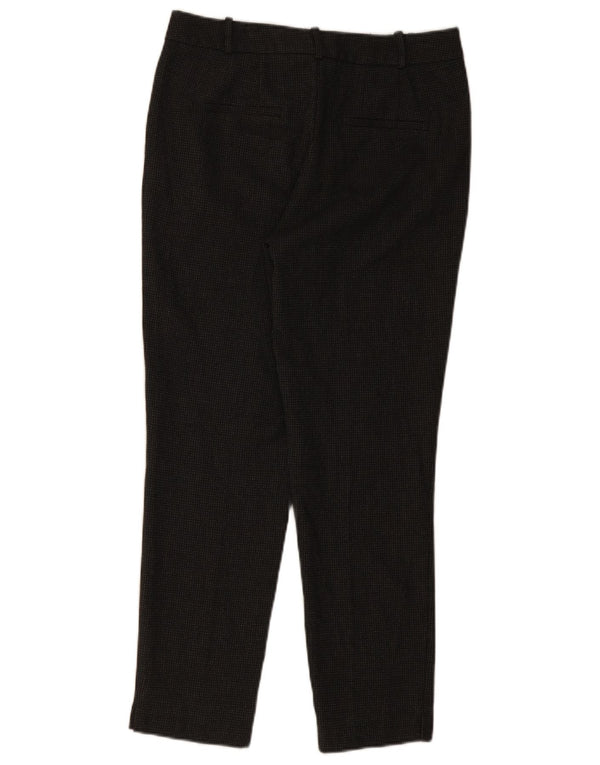 Calça feminina Zara Slim Suit EU 36 XS W26 L28 cinza Argyle/Diamante