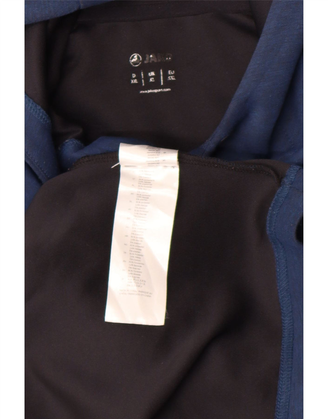 Jako moletom com capuz masculino XL azul marinho poliéster