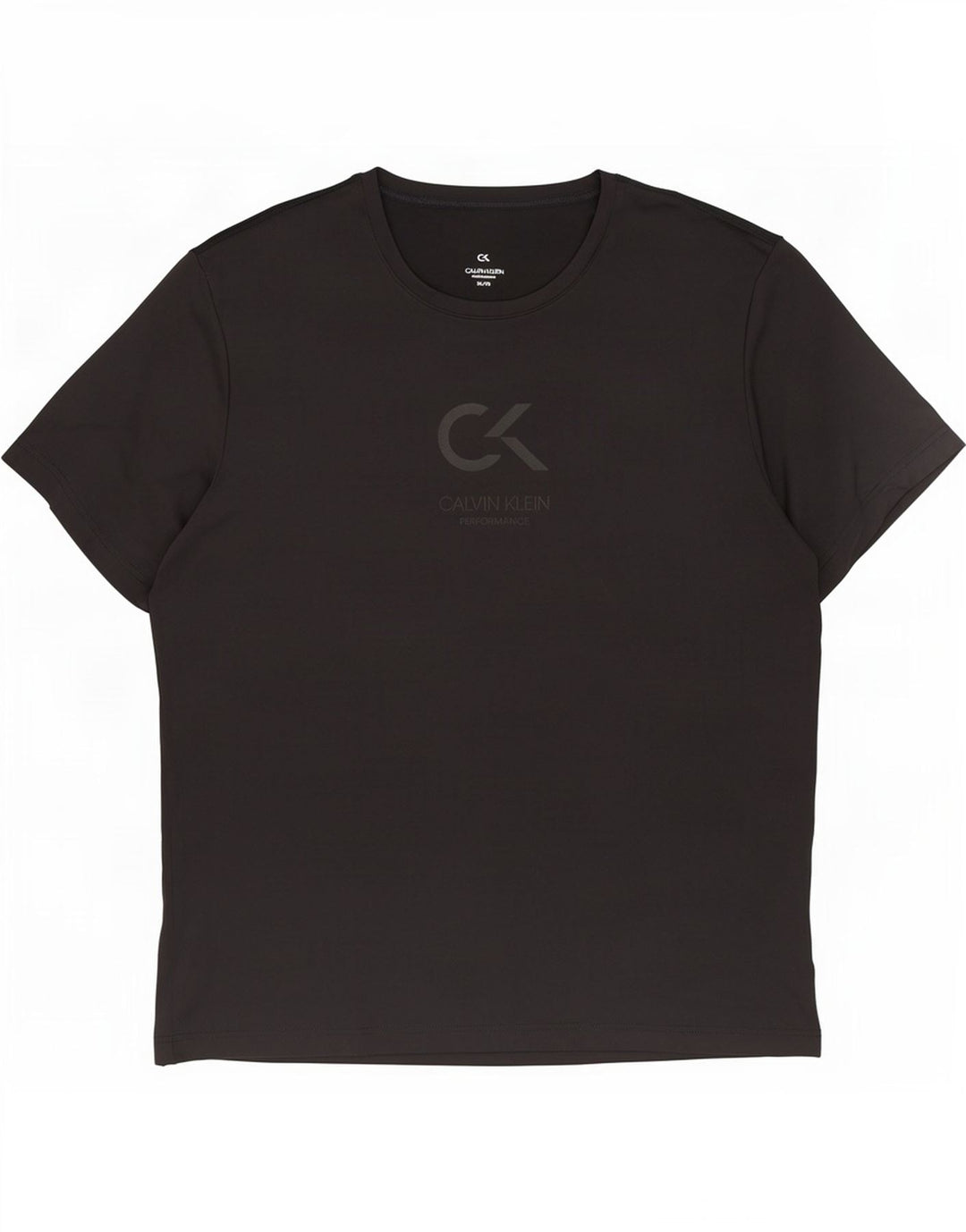 Camiseta masculina Calvin Klein com estampa gráfica XL preto poliéster