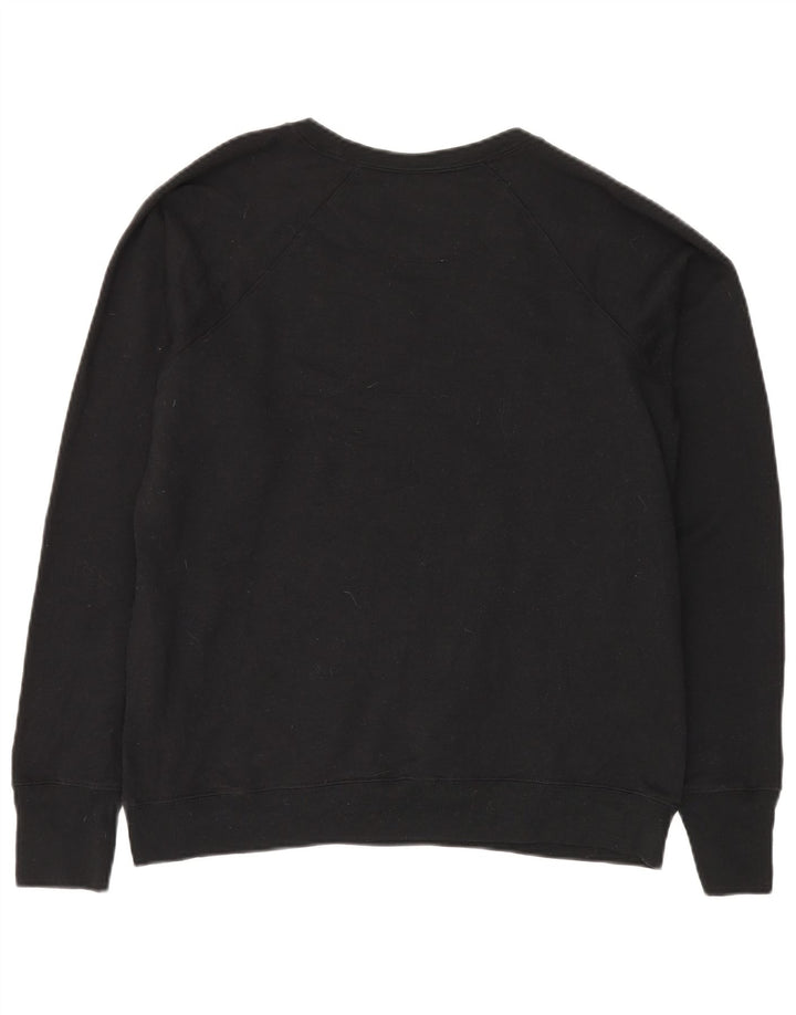 CHAMPION Suéter feminino com estampa gráfica oversized UK 18 XL preto