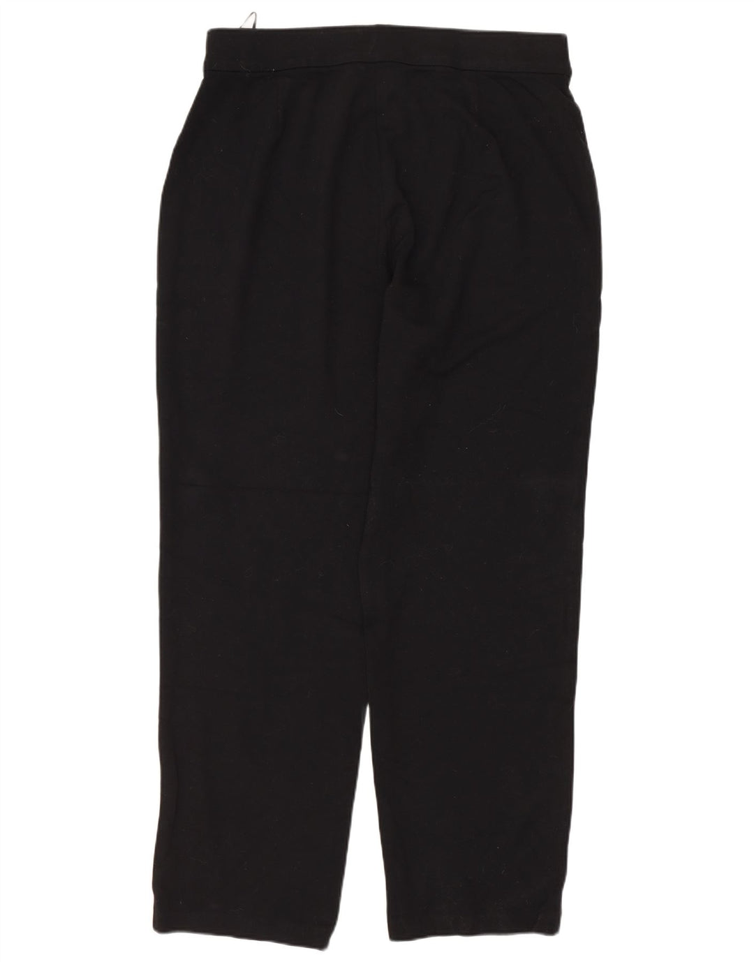 Calça feminina casual afunilada MARKS & SPENCER Reino Unido 14 grande W34 L28 preta
