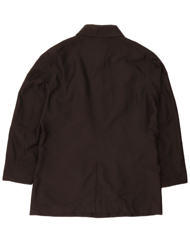 Jaqueta utilitária masculina Marks & Spencer Autograph Regular Fit Reino Unido 40 grande preta