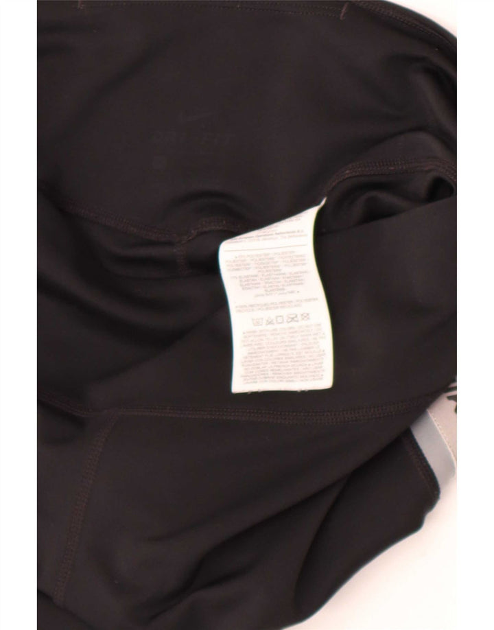Leggings Nike Dri Fit Graphic UK 14 Médio Preto Colorblock
