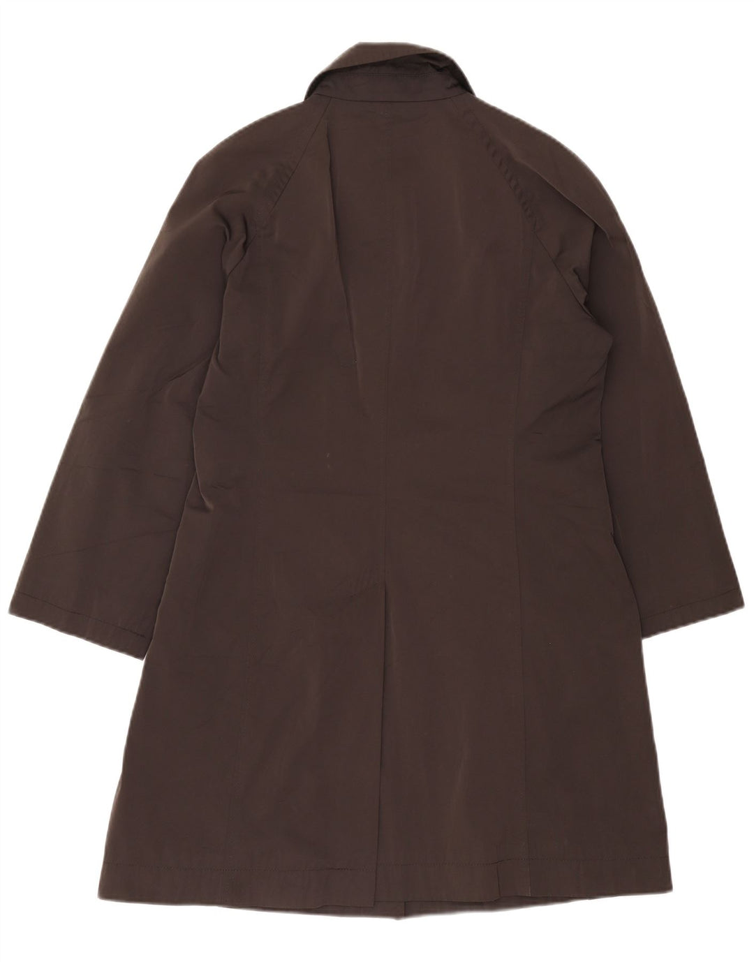 Casaco impermeável feminino Hugo Boss UK 14 poliéster cinza médio