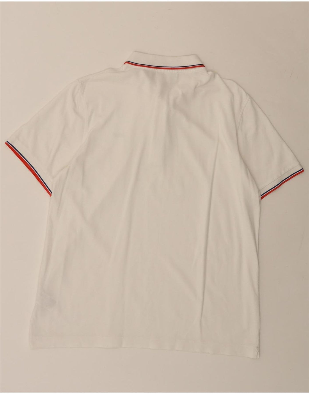 Camisa polo masculina LACOSTE tamanho 5 grande algodão branco