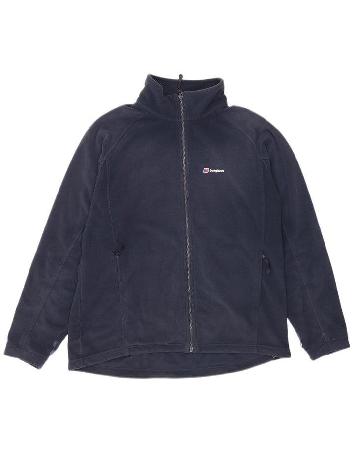 Jaqueta masculina Berghaus Liner Fleece UK 44 2XL poliéster azul marinho