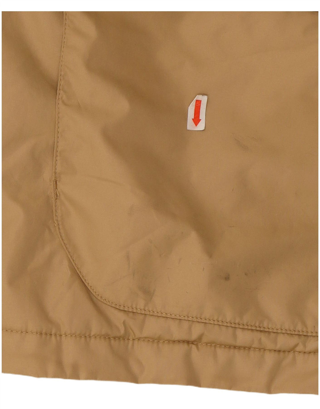 Jaqueta acolchoada masculina Paul & Shark UK 44 2XL poliéster bege