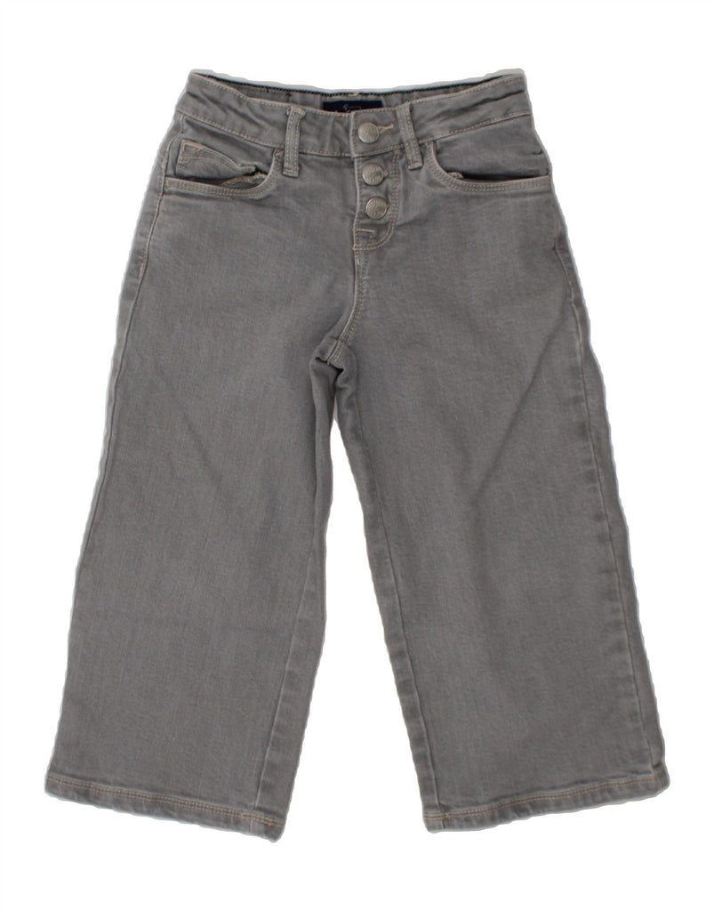 HARMONT & BLAINE Girls Straight Jeans 5-6 Years W22 L15 Grey Cotton Vintage Harmont & Blaine and Second-Hand Harmont & Blaine from Messina Hembry 