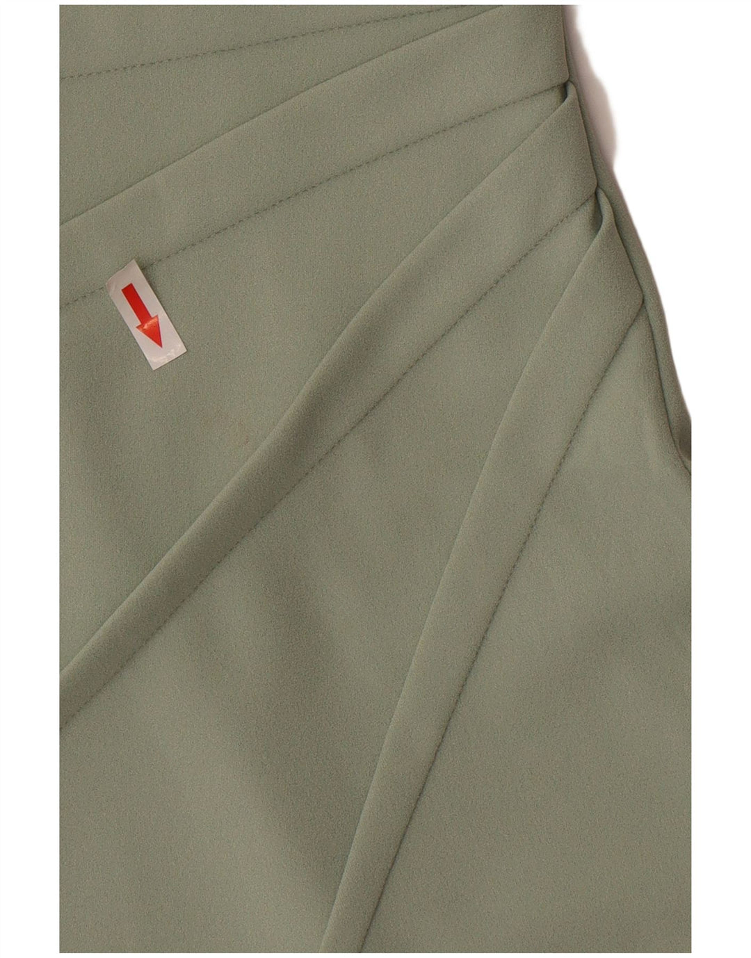 Vestido bodycon feminino sem mangas Calvin Klein UK 12 poliéster verde médio