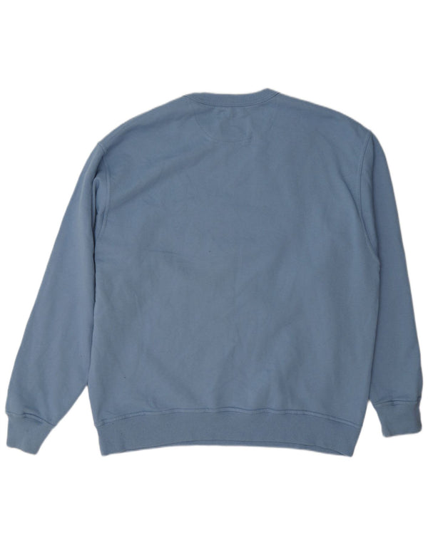 Campeão Mens Gráfico Moletom Jumper XL Azul