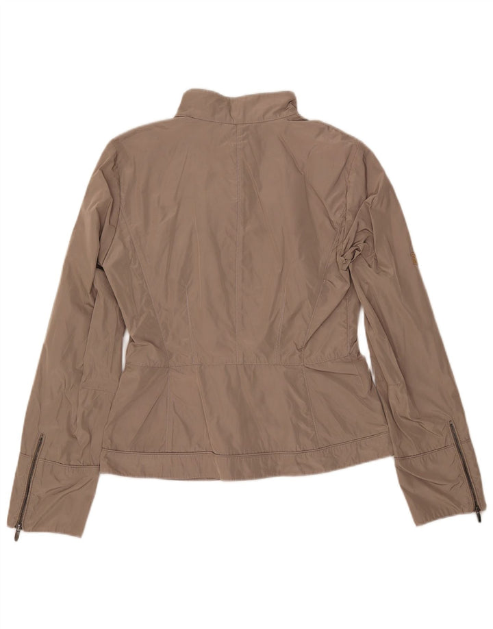 Jaqueta bomber feminina Cerruti 1881 IT 44 poliéster bege médio