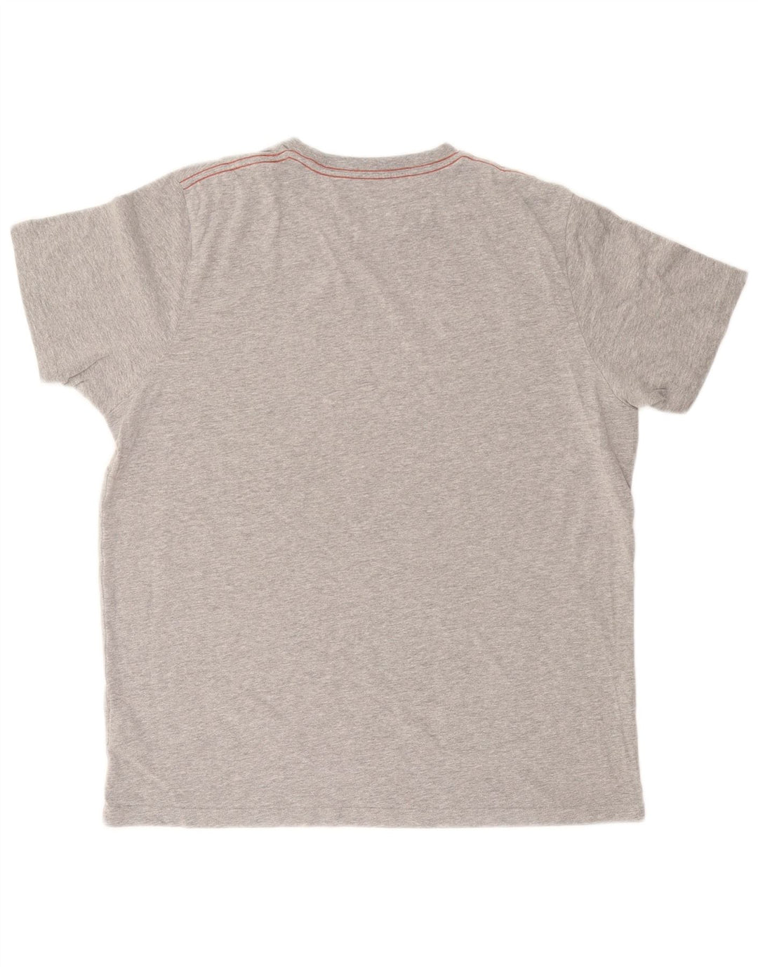 WEIRD FISH Camiseta masculina gráfica grande algodão cinza