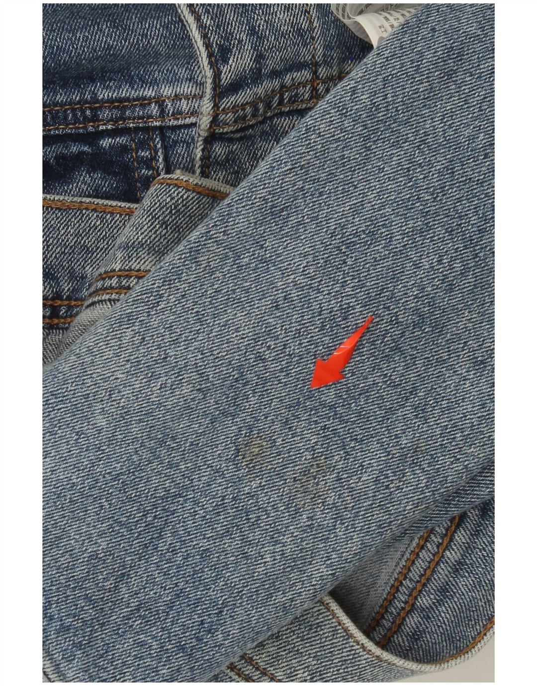 Jaqueta jeans masculina ABERCROMBIE & FITCH 13-14 anos algodão azul