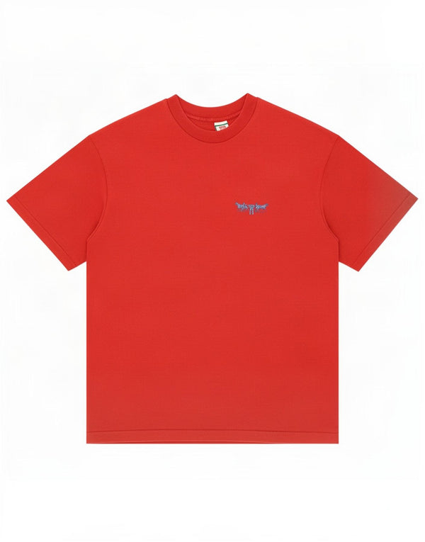 Camiseta gráfica masculina Levi's Top grande de algodão vermelho