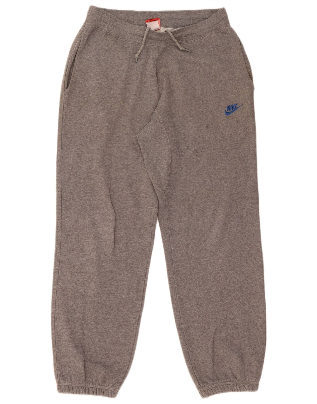 Calça de treino masculina Nike joggers cinza médio algodão