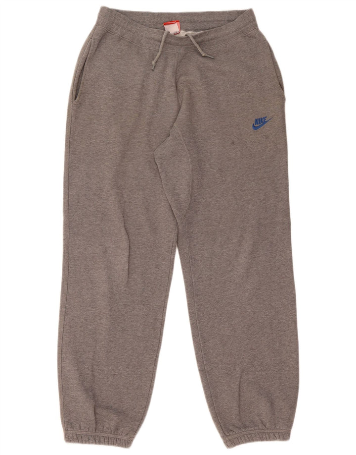 Calça de treino masculina Nike joggers cinza médio algodão