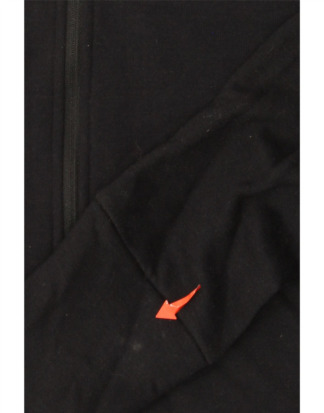 Suéter feminino Nike Dri Fit com capuz e zíper grande Reino Unido 10 pequeno preto