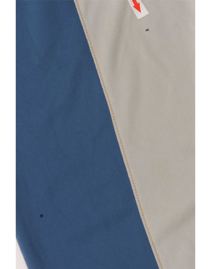 Fila Mens Tracksuit Top Jacket IT 46/48 Pequeno Azul Colourblock Poliéster