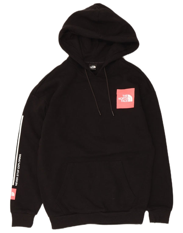 Jumper com capuz gráfico feminino The North Face Reino Unido 10 pequeno algodão preto