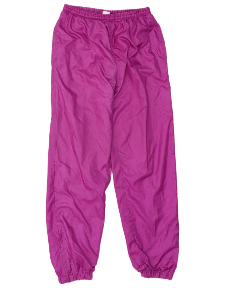 Calça de treino masculina vintage joggers rosa médio