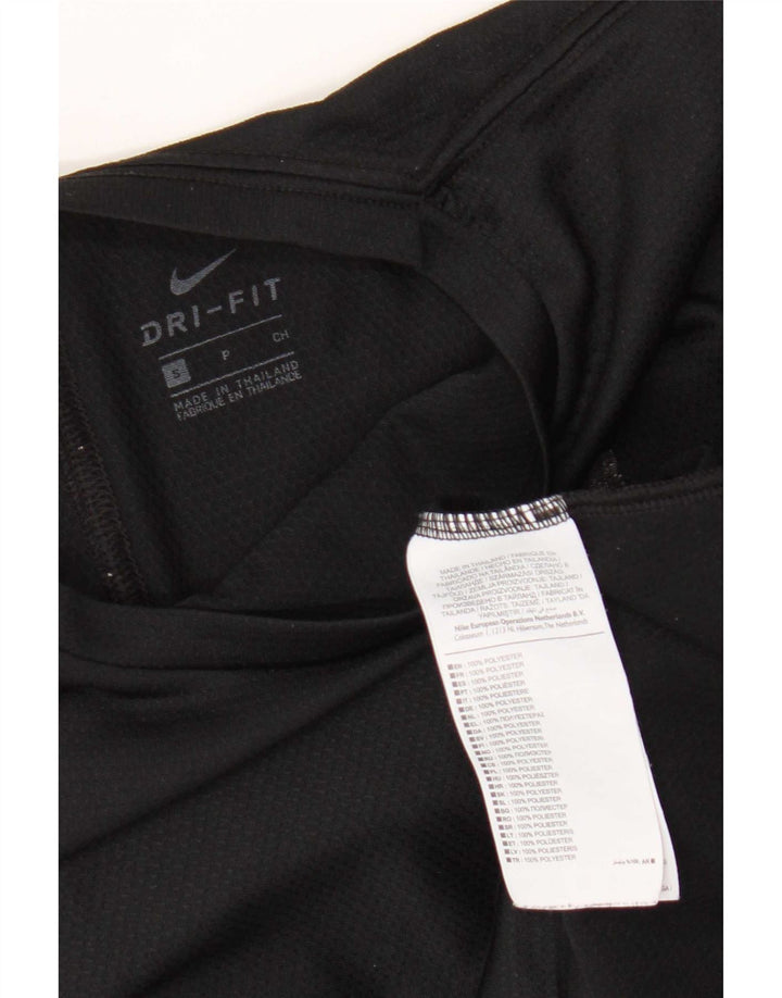 Camiseta Nike Feminina Dri Fit Oversized Graphic Top UK 10 Pequena Preta