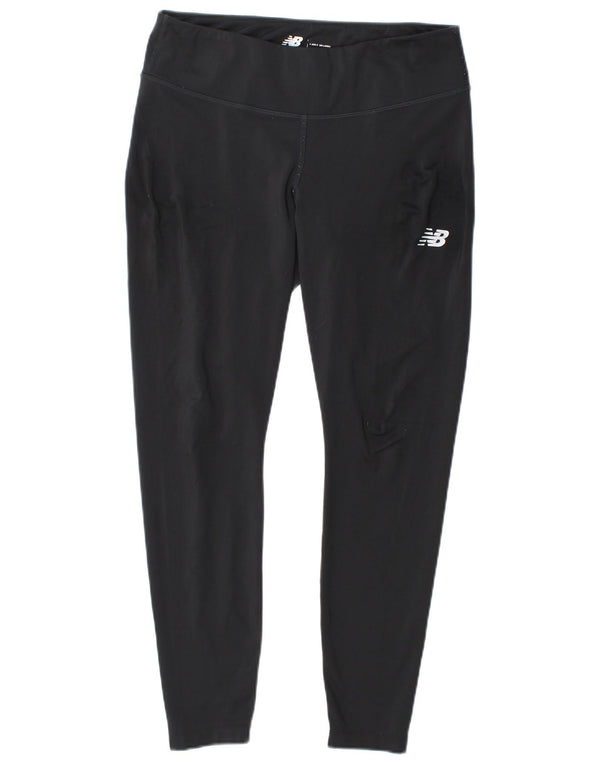 Leggings femininos New Balance UK 14 poliéster preto grande