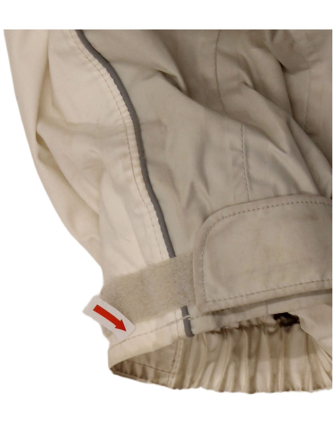 Jaqueta corta-vento feminina COLUMBIA Titanium UK 16 grande bloco colorido branco