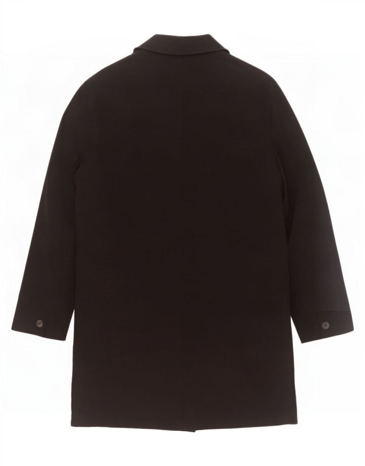 Sobretudo masculino Calvin Klein UK 38 poliéster preto médio