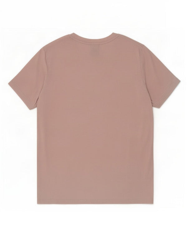 Camiseta masculina Champion de algodão rosa médio