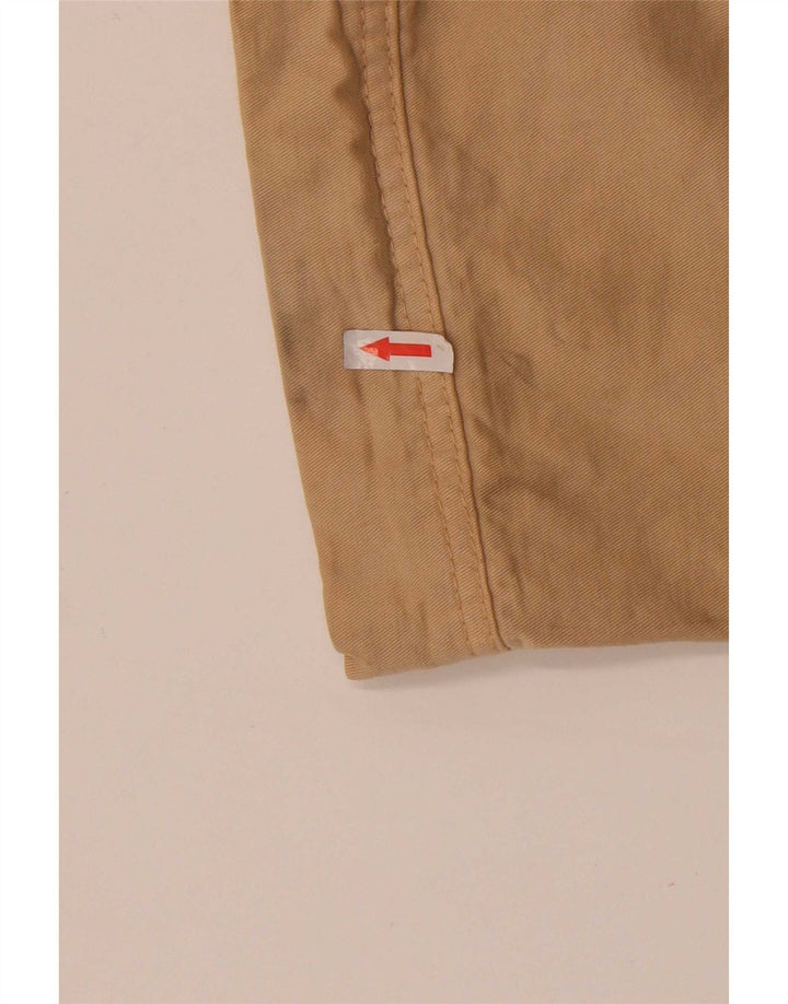 Calça cargo reta masculina Murphy & Nye W36 L34 algodão bege