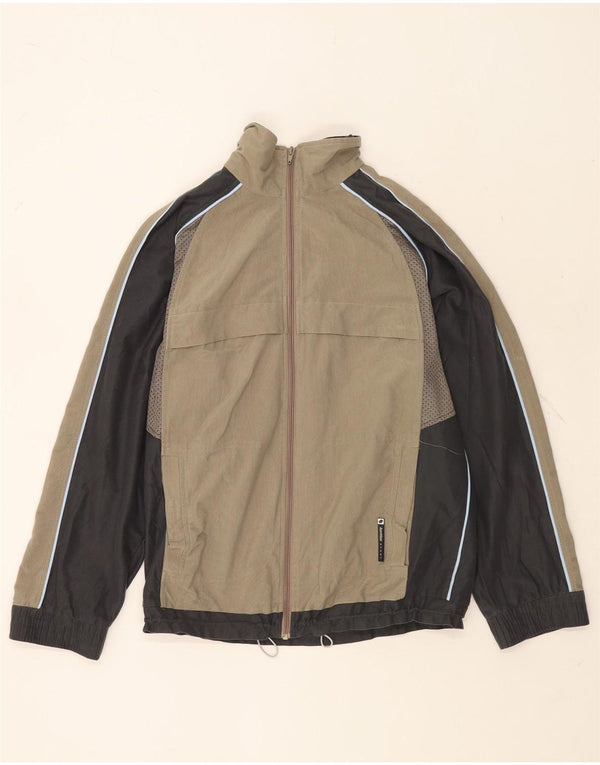 Lotto Mens Treino Top Jacket UK 38/40 Cinza Médio Colourblock Poliéster