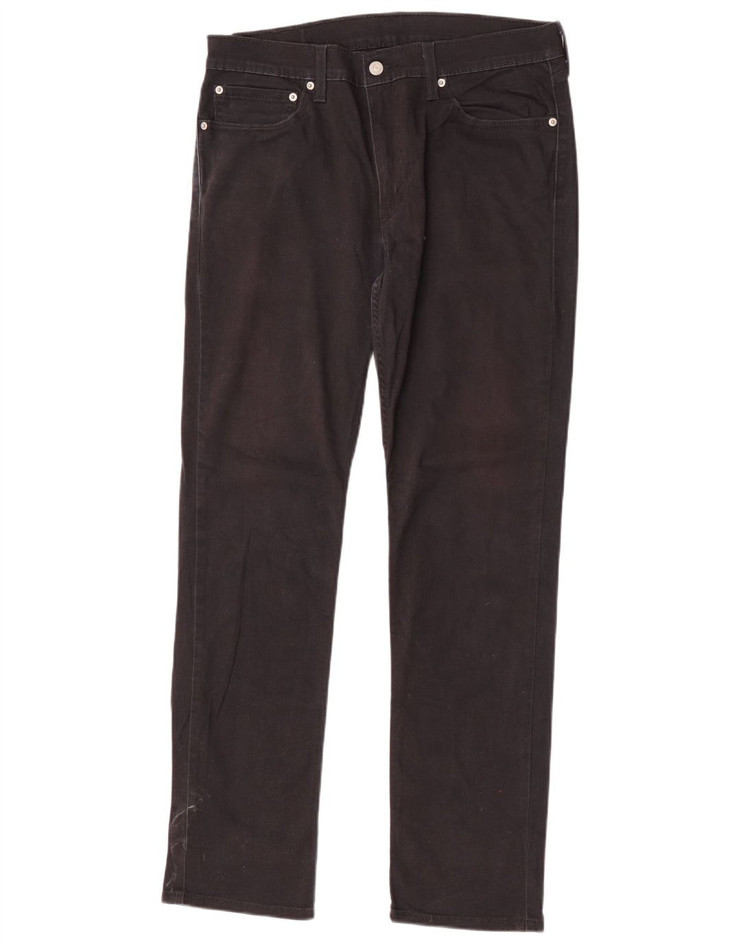 Levi's Masculino 511 Slim Jeans W34 L32 Algodão Preto
