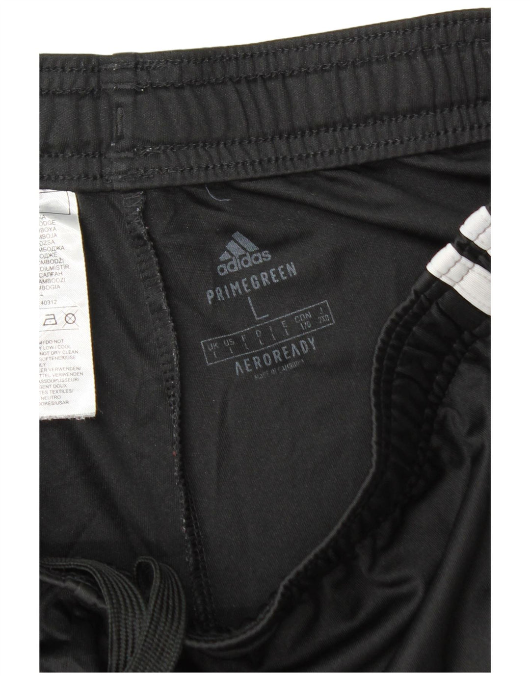 Adidas Mens Aeroready Sport Shorts Grande Poliéster Preto
