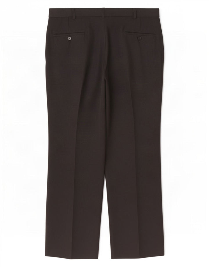Farah Mens Pegged Suit Calça W36 L30 Poliéster Preto