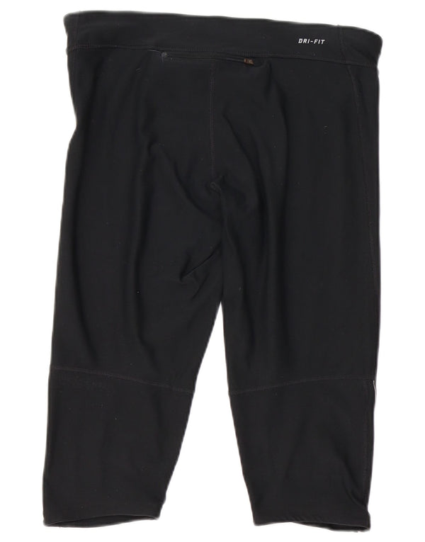 Leggings Nike Dri Fit Capri UK 14 Grande Poliéster Preto