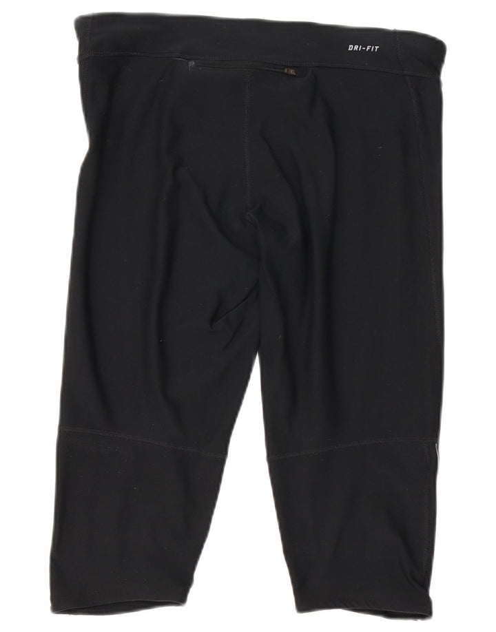 Leggings Nike Dri Fit Capri UK 14 Grande Poliéster Preto