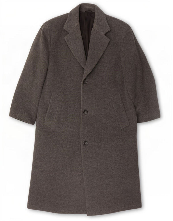 Sobretudo masculino Hugo Boss UK 38 cinza médio