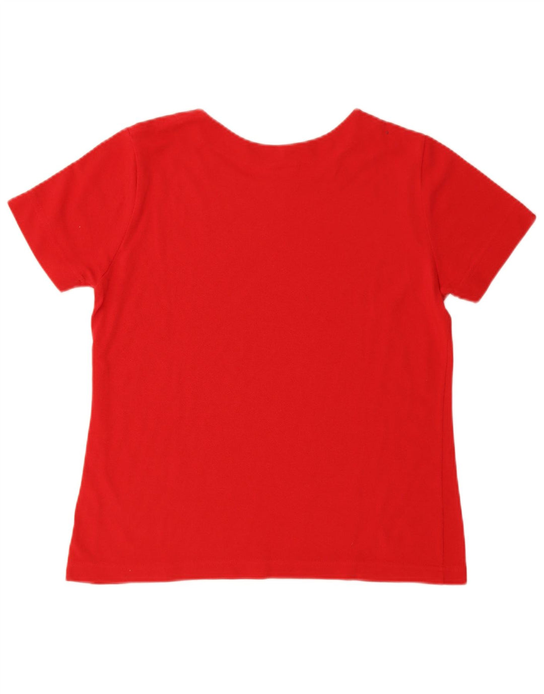 Camiseta feminina LACOSTE tamanho superior 44 grande vermelho