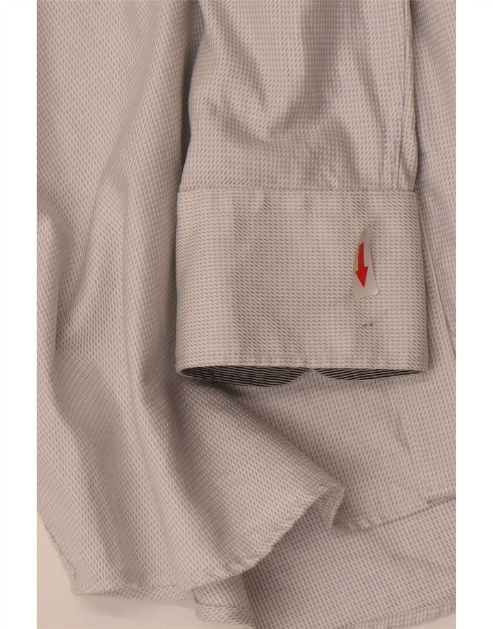 Camisa masculina autograph Marks & Spencer tamanho 41 algodão cinza médio