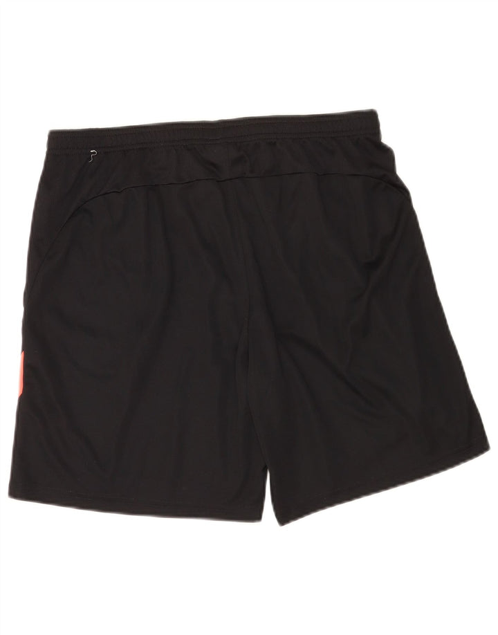 Shorts esportivos masculinos Nike Dri Fit grande poliéster colorblock preto