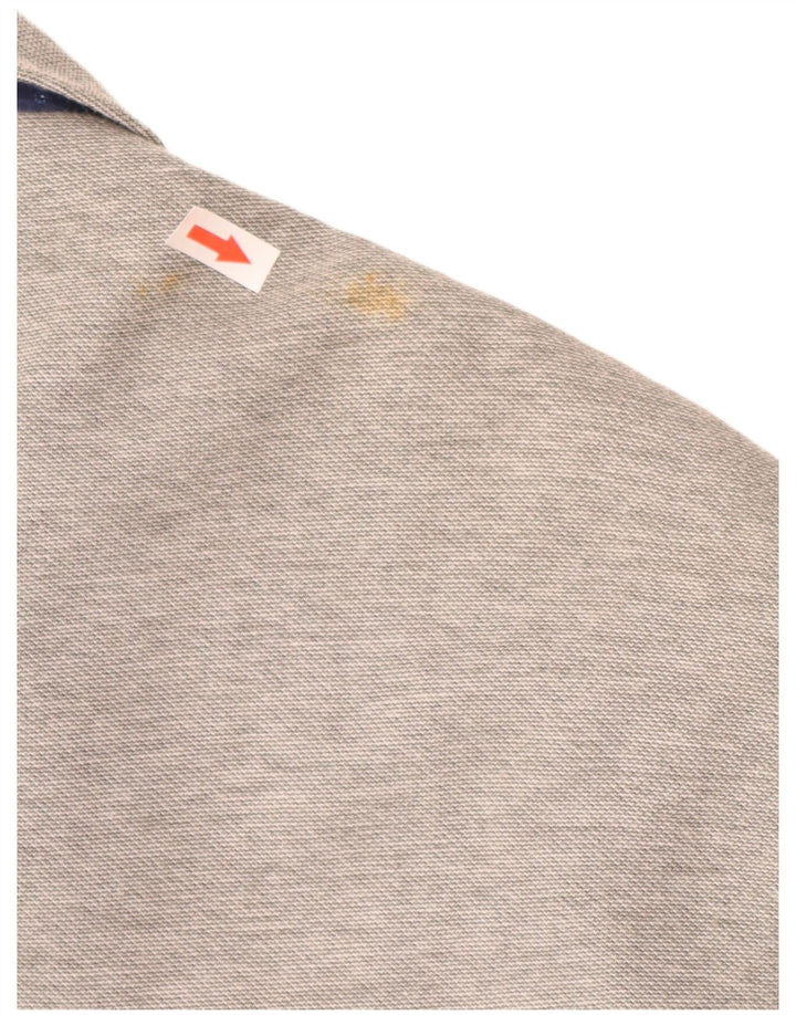 Jaqueta blazer masculina Zara com 2 botões EU 50 algodão cinza médio