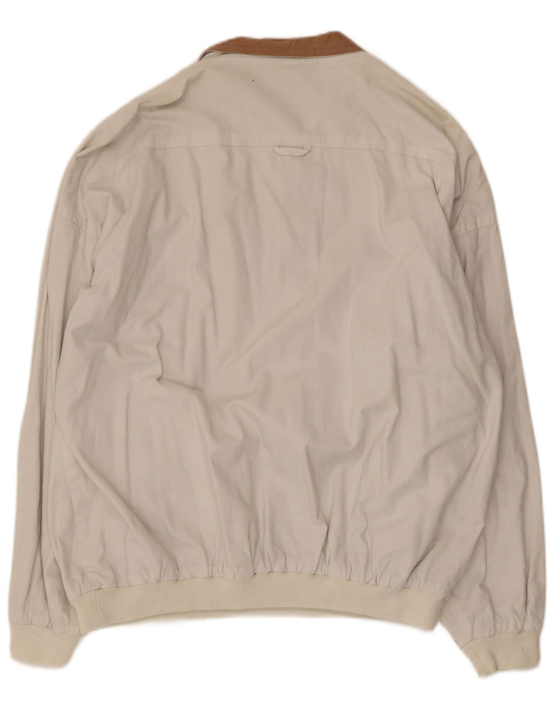 Novo Rápido masculino botão pescoço moletom jumper grande algodão branco